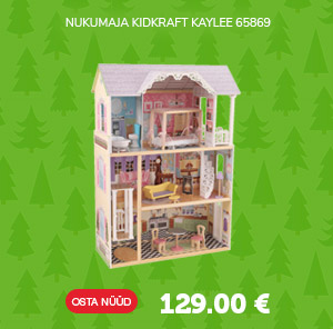KidKraft Kaylee puidust nukumaja