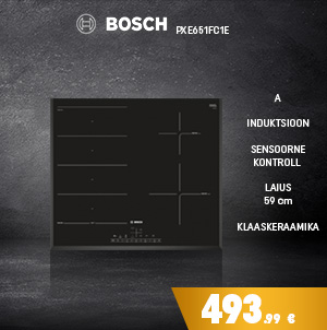 Induktsioon pliidiplaat Bosch PXE651FC1E