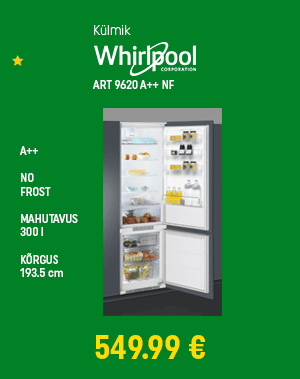 Külmik WHIRLPOOL ART 9620 A++ NF