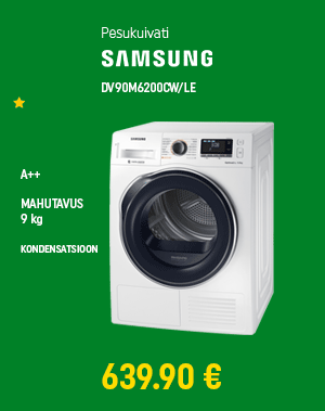 Pesukuivati Samsung DV90M6200CW/LE