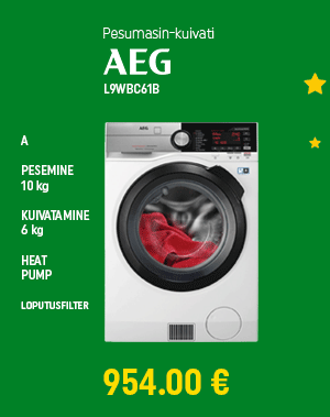 Pesumasin-kuivati AEG L9WBC61B