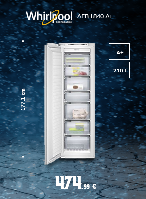 Integreeritav sügavkülmik Whirlpool AFB 1840 A+